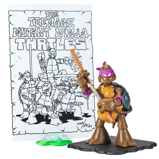 The Teenage Mutant Ninja Turtles Original Sketch Donatello 40th Anniversary Figure