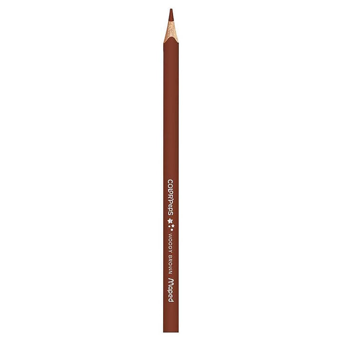 Maped Color'peps My First Jumbo Triangular Colored Pencils, 12 Per