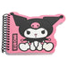 Hello Kitty Kuromi Shaped Notebook (160 Pages)