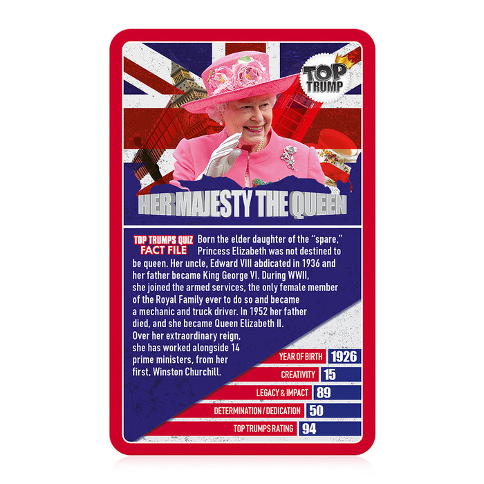 30 National Treasures Top Trumps Card Game