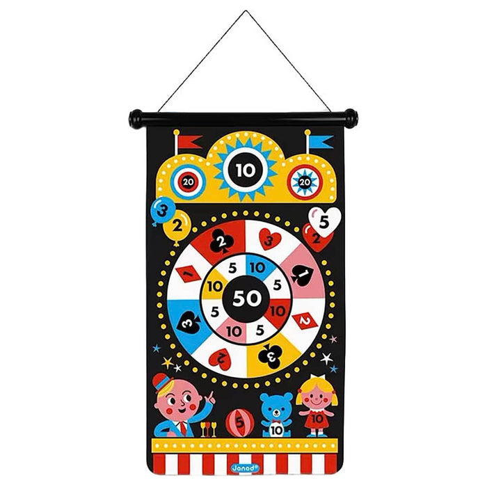 Janod Magnetic Dart Game - Carnival