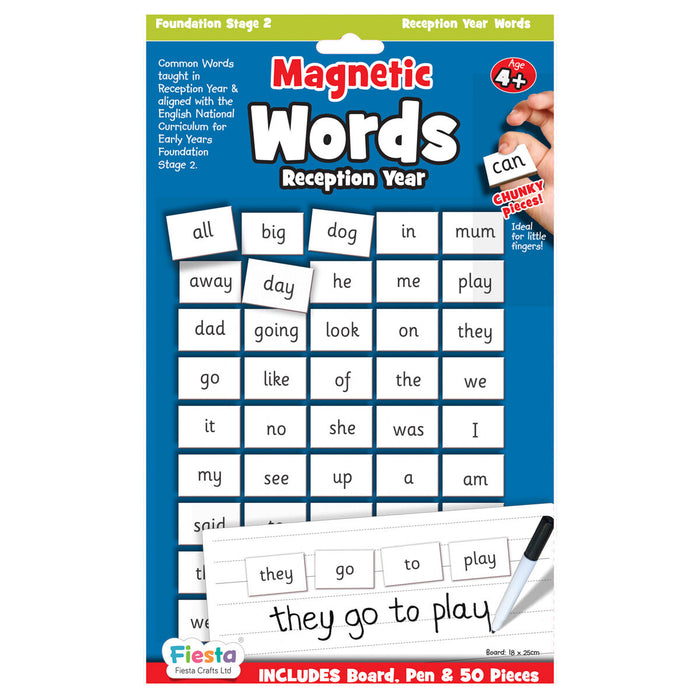 Fiesta Crafts Magnetic Words Reception Year Set