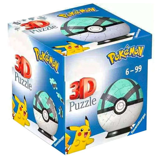 Ravensburger Pokémon Net Pokeball 54 Piece 3D Puzzle