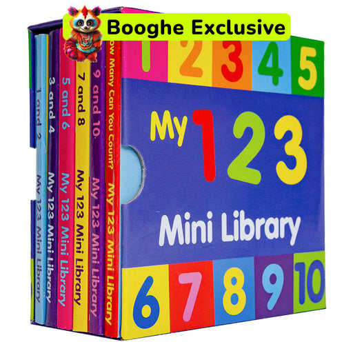 My 123 Mini Library Board Books (Set of 6)