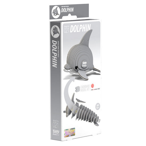 EUGY Dolphin 3D Cardboard Model Kit