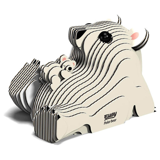 EUGY Polar Bear 3D Cardboard Model Kit