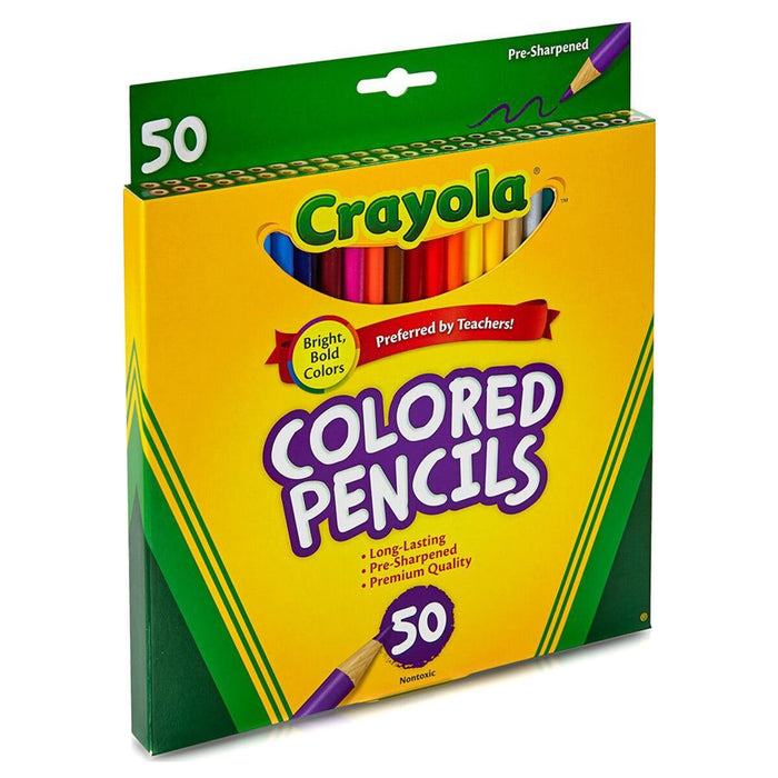 Crayola Coloured Pencils (Pack of 50)