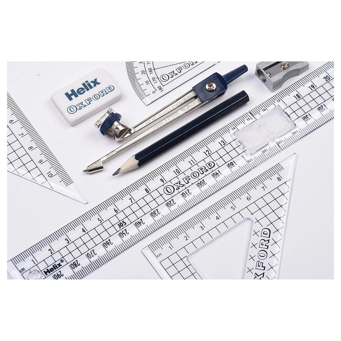 Helix Oxford Premium Set of Mathematical Instruments