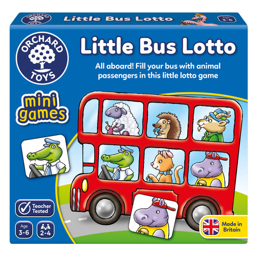 Orchard Toys Little Bus Lotto Mini Game