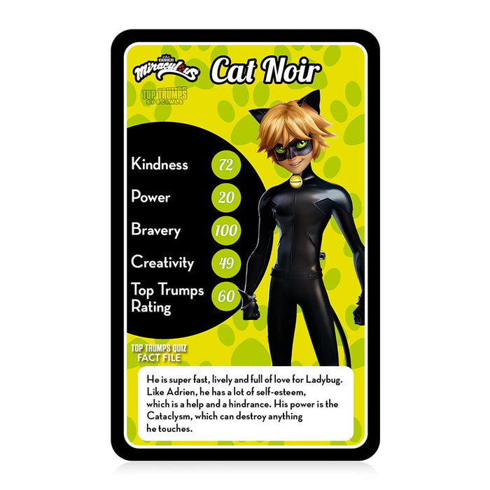 Miraculous Top Trumps Specials Card Game