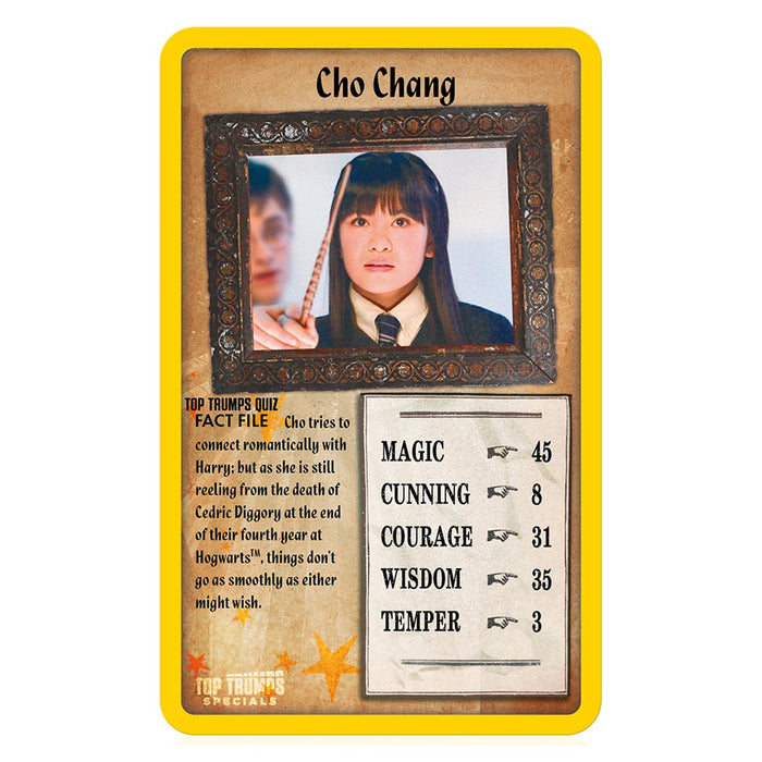 Harry Potter And The Order Of The Phoenix Top Trumps Specials Card Game