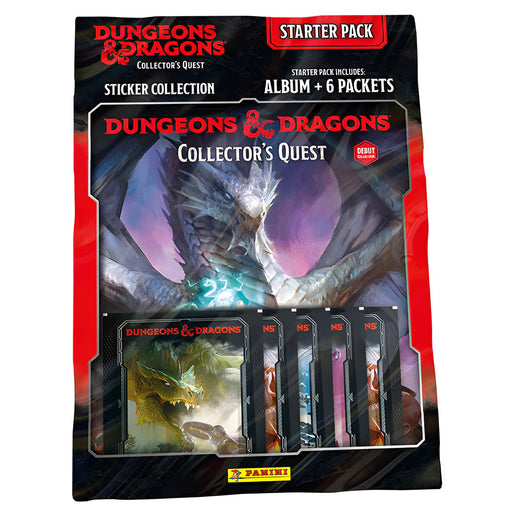 Panini Dungeons & Dragons Collector's Quest Sticker Collection Starter Pack