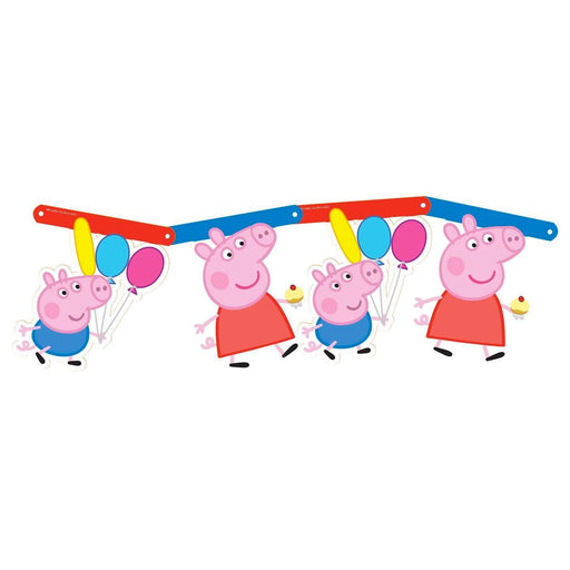 Peppa Pig Balloons & Foil Banner set