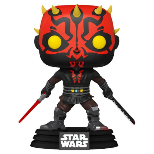 Funko Pop! Star Wars: Darth Maul with Saber Bobble-Head Vinyl Figure #450