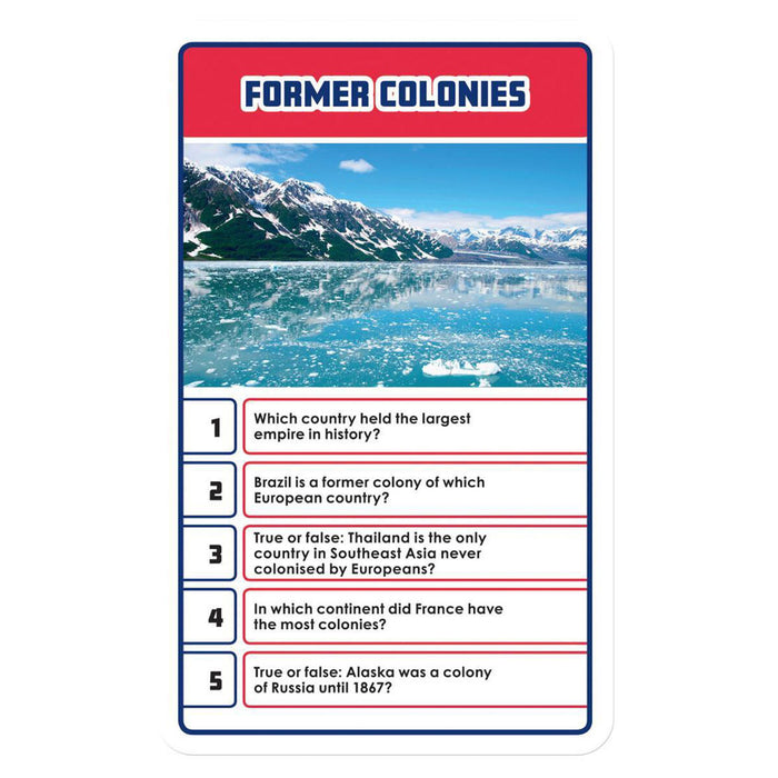 Countries and Flags Top Trumps Quiz Card Game