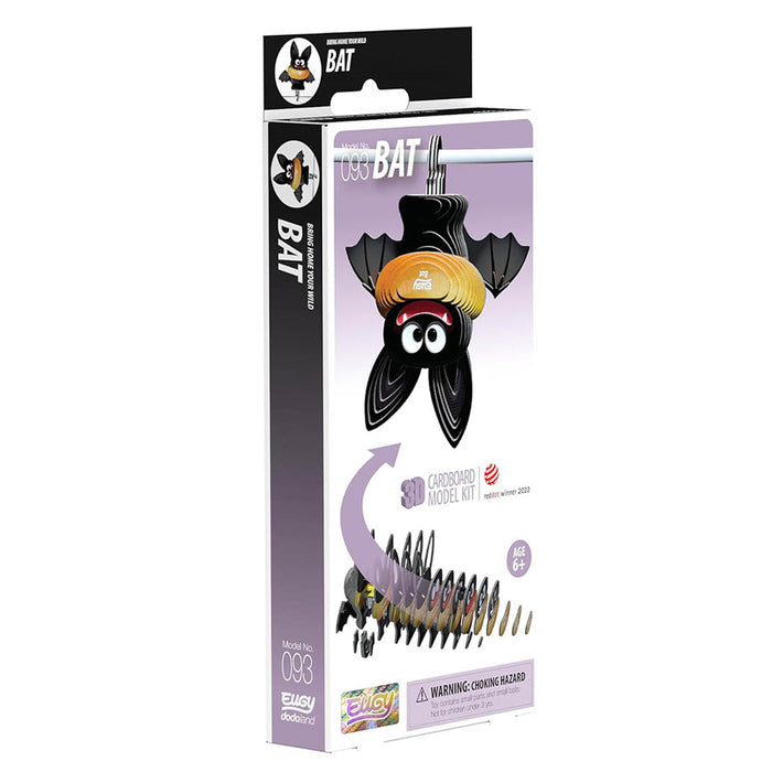 EUGY Bat 3D Cardboard Model Kit