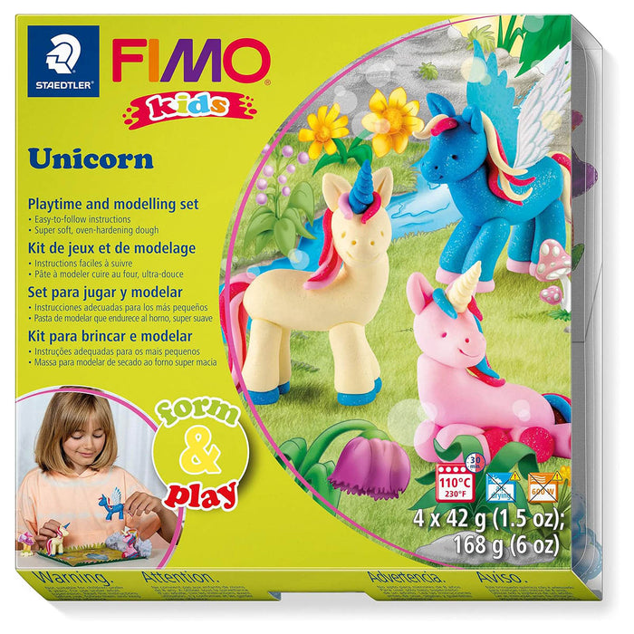  Staedtler FIMO Kids Unicorn Playtime and Modelling Set