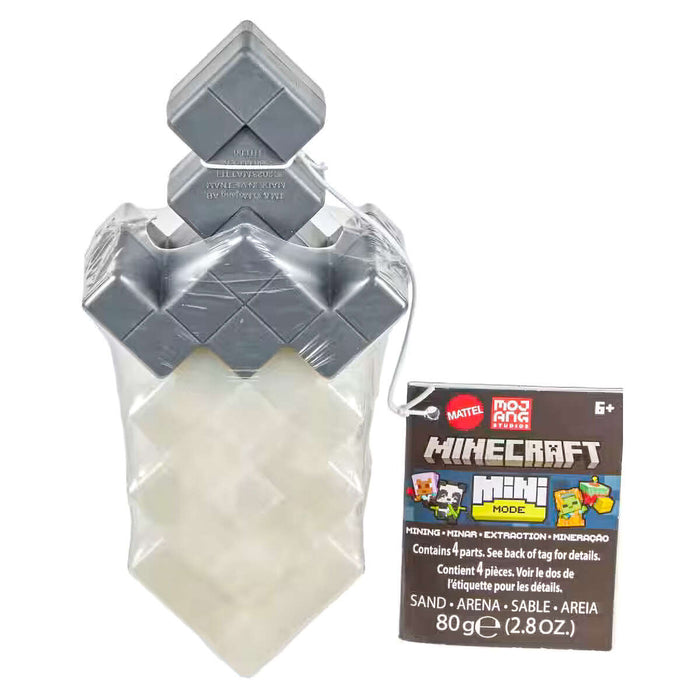 Minecraft Mini Mode Mining Action Figure Iron Sword Set