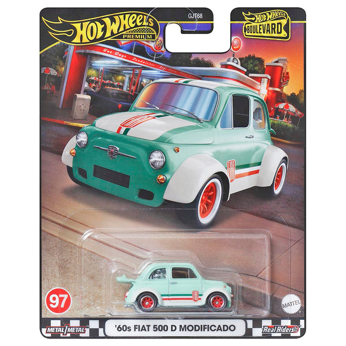 Hot Wheels Boulevard '60s Fiat 500 D Modificado #97