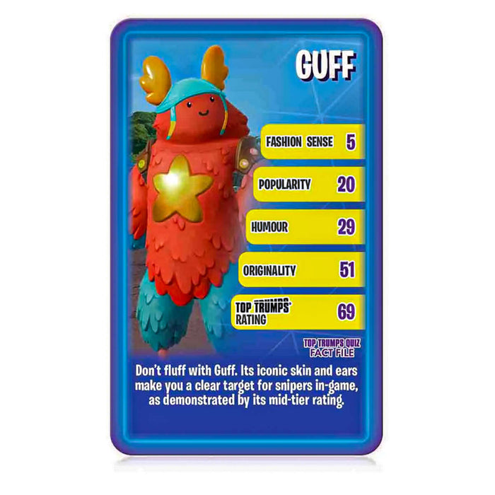 The Independent and Unofficial Guide to Fortnite V2 Top Trumps Specials Card Game