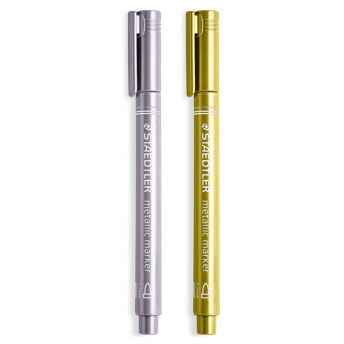  Staedtler Metallic Marker (2 Pack)