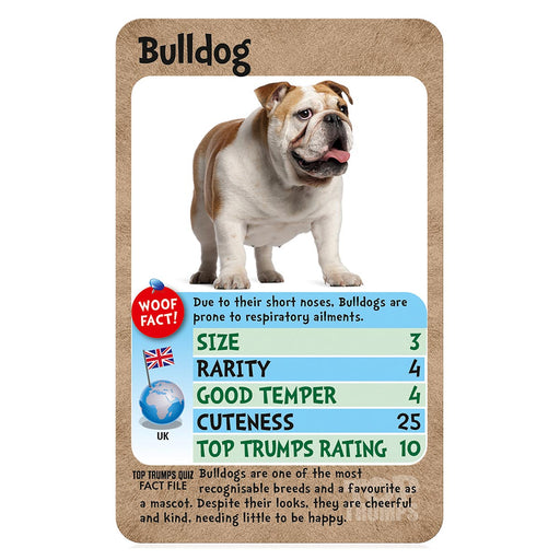 Dogs Top Trumps Classics Card Game