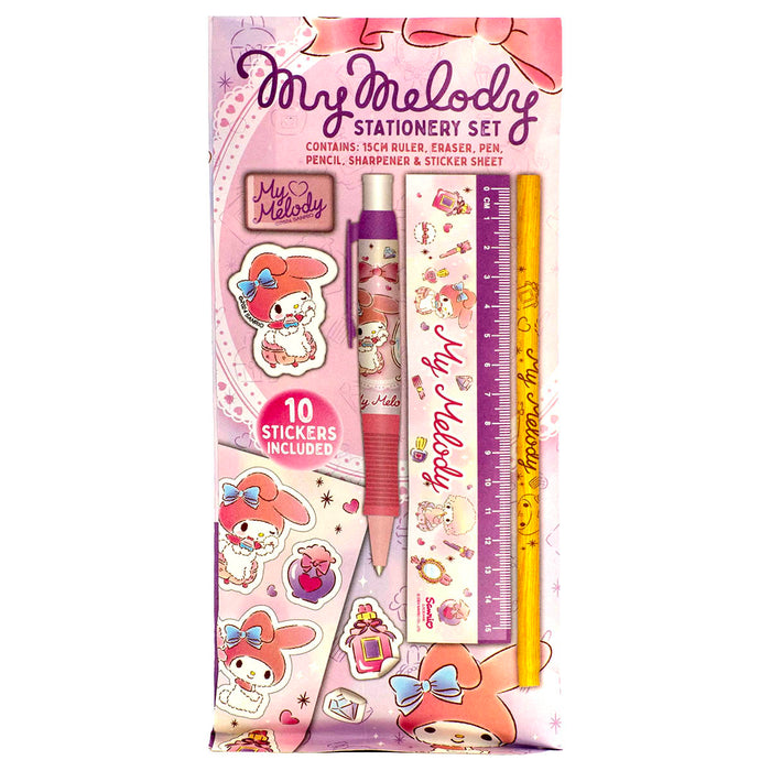 Sanrio My Melody Stationery Set