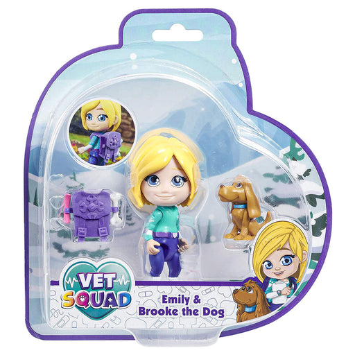 Vet Squad Emily & Brooke the Dog Figure Set