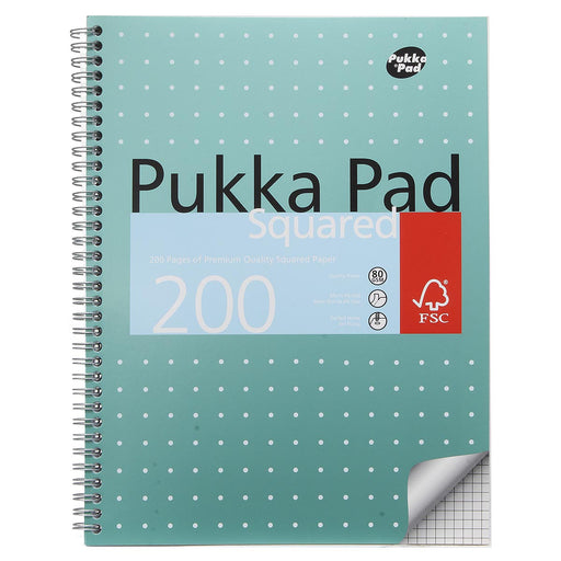 Pukka Pad A4 Jotta Squared Metallic Notebook 200 Pages