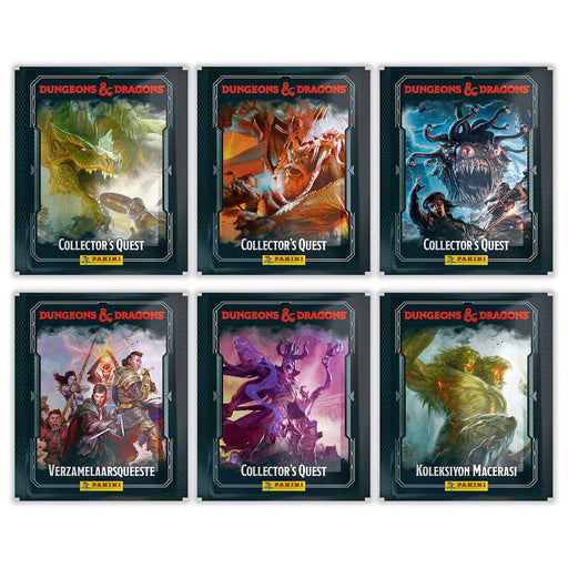 Dungeons & Dragons Collector's Quest Sticker Collection 36 Pack Box