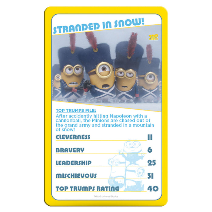 Top Trumps Card Game Minions Edition