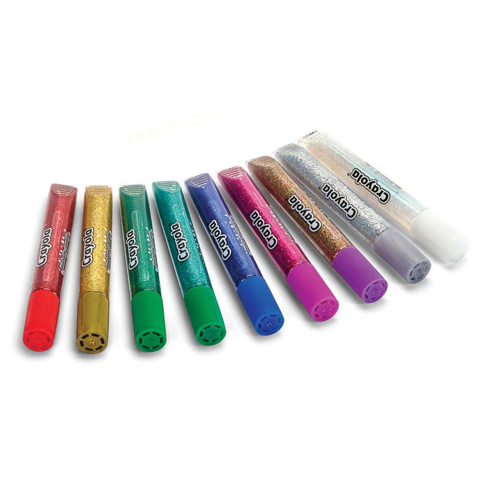 Crayola Glitter Glue Pack of 9