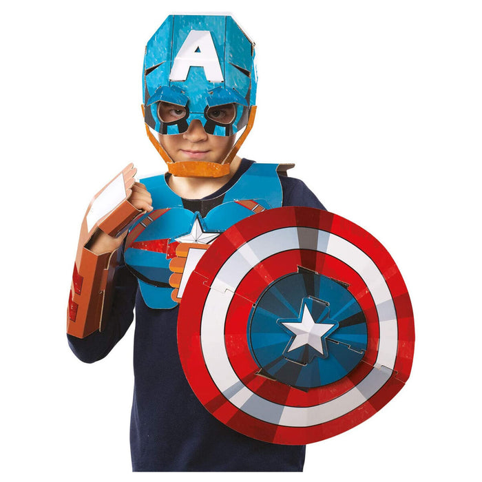 Marvel Avengers Captain America Assemble and Paint Suit