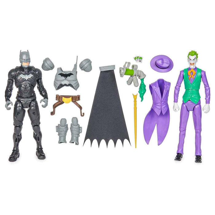 DC Batman Vs The Joker 30cm Action Figure Set