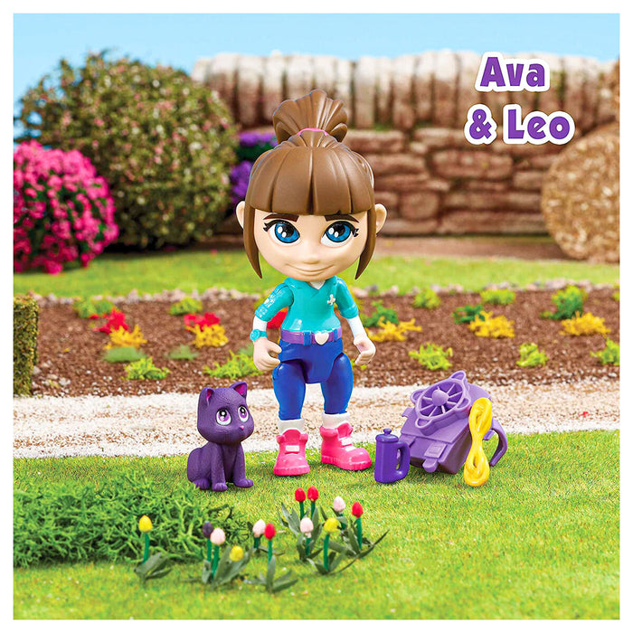 Vet Squad Ava & Leo the Cat Figure Set