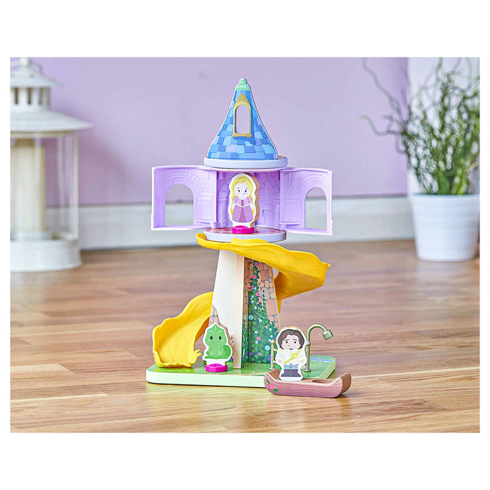 Disney Princess Rapunzel's Wooden Tower Playset