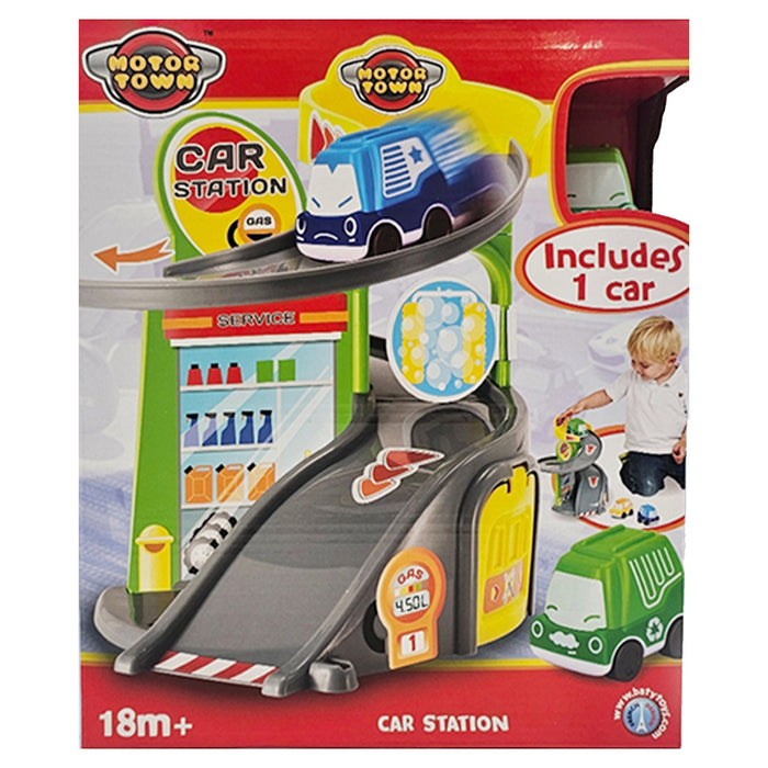 Motor Town Car Station Playset