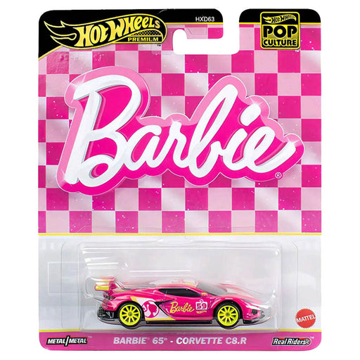 Hot Wheels Pop Culture: Barbie 65th - Corvette C8.R 1:64 Car