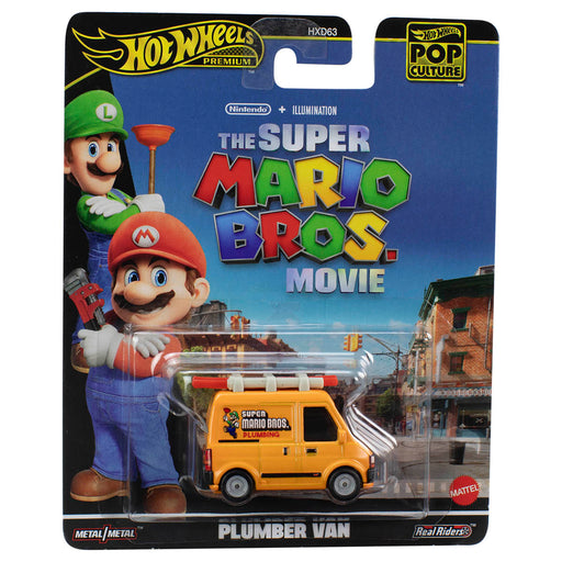 Hot Wheels Pop Culture: The Super Mario Bros Movie Plumber Van 