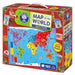 Orchard Toys Map of the World Jigsaw Puzzle & Giant Poster