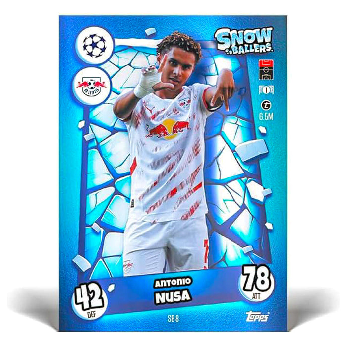 Topps Match Attax UEFA 2024/25 Trading Cards Update Mega Multipack #3 Snow Ballers