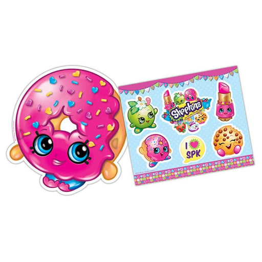 Shopkins Masks and Sticker Pack