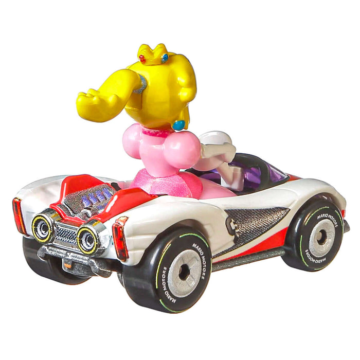 Hot Wheels Mario Kart Peach P-Wing Vehicle