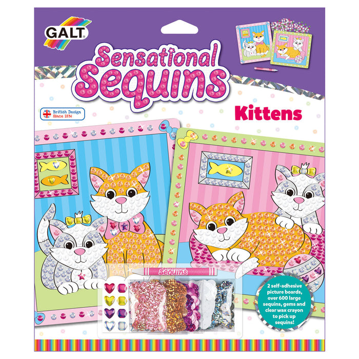 Galt Activity Kit Kittens Sensational Sequins