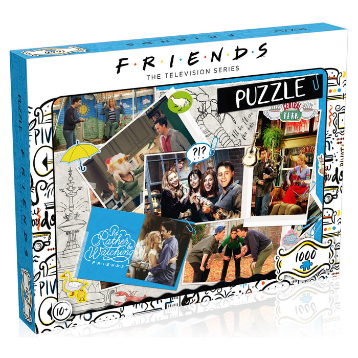 Friends TV Series Scrapbook 1000 Piece Puzzle 