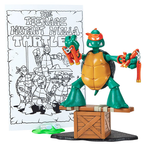 The Teenage Mutant Ninja Turtles Original Sketch Michelangelo 40th Anniversary Figure