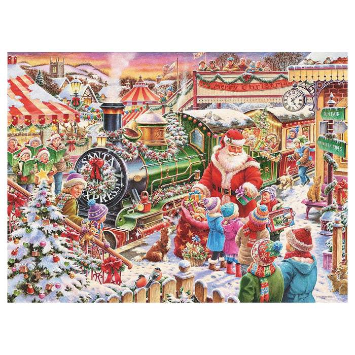 Ravensburger Roy Trower Christmas Collection No.2 4 x 500 Piece Jigsaw Puzzle