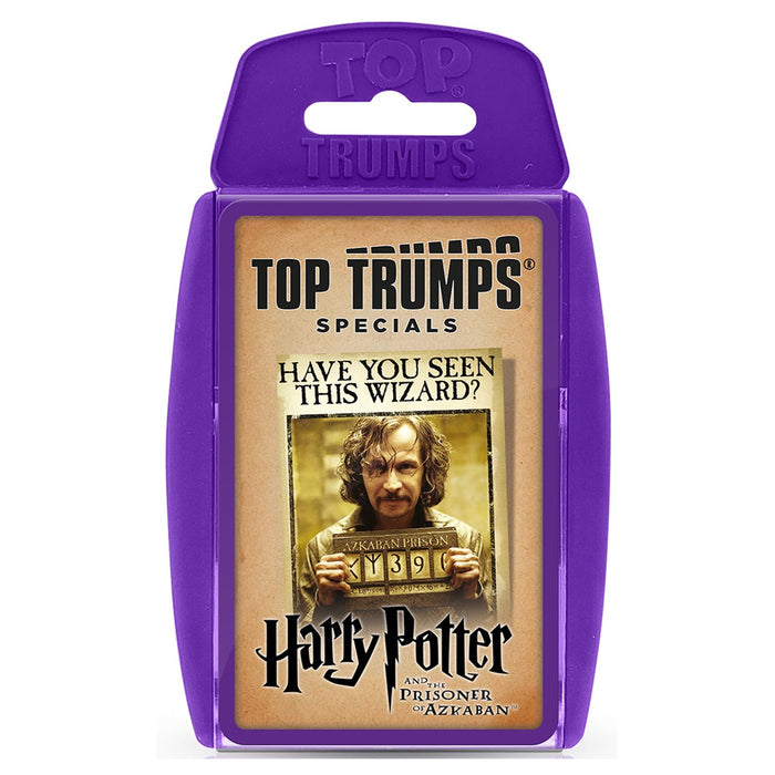 Harry Potter And The Prisoner Of Azkaban Top Trumps Specials Card Game