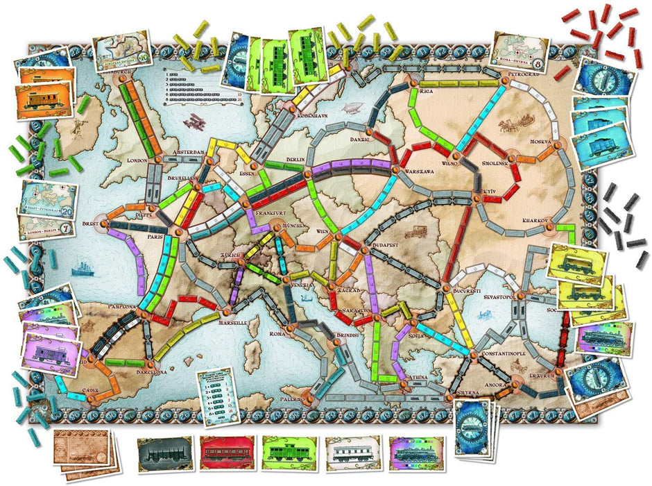 Ticket To Ride: Europe Board Game