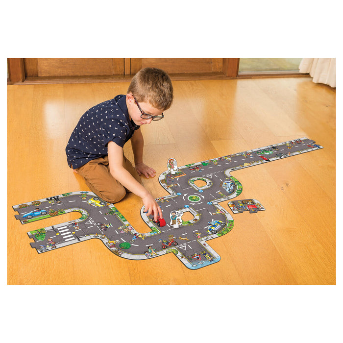 Giant Road Large Interchangeable Floor Jigsaw